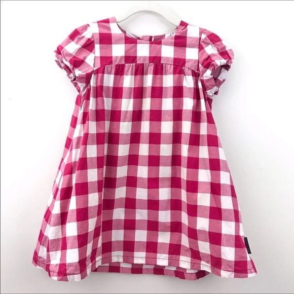 Polarn O. Pyret Buffalo Check Party Dress - Picture 4 of 11